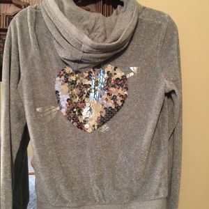 Pink Victoria’s Secret hoodie